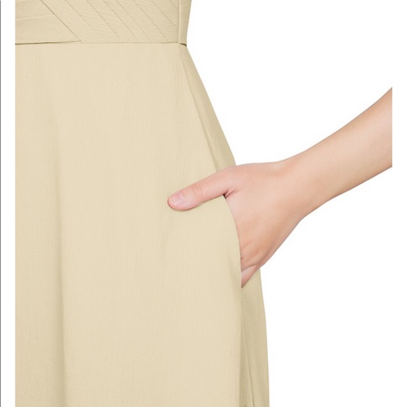 Size 18 Azazie Champagne dress. Never worn. - Picture 7 of 7